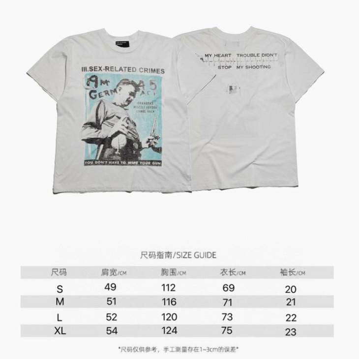 Picture of Enfants Riches Deprimes T Shirts Short _SKUEnfantsRichesDeprimesS-XLsjtx65114967